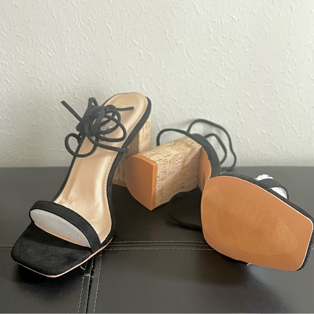 Strappy Block Heels - image 2